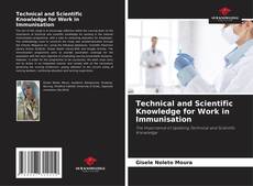 Technical and Scientific Knowledge for Work in Immunisation kitap kapağı