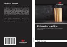 Bookcover of University teaching