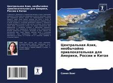Capa do livro de Центральная Азия, необычайно привлекательная для Америки, России и Китая 