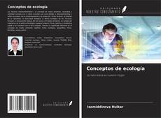 Buchcover von Conceptos de ecología
