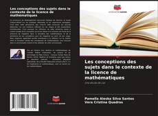 Buchcover von Les conceptions des sujets dans le contexte de la licence de mathématiques