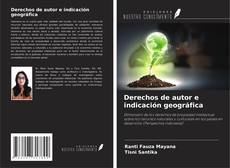 Capa do livro de Derechos de autor e indicación geográfica 