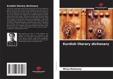 Couverture de Kurdish literary dictionary