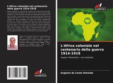 Bookcover of L'Africa coloniale nel centenario della guerra 1914-1918