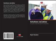 Buchcover von Solutions durables