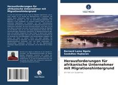 Buchcover von Herausforderungen für afrikanische Unternehmer mit Migrationshintergrund