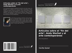Portada del libro de Artículos sobre el "fin del arte", Andy Warhol y el arte contemporáneo