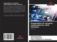 Couverture de Preparation of varisonic semiconductor solid solutions