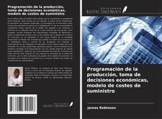 Buchcover von Programación de la producción, toma de decisiones económicas, modelo de costes de suministro