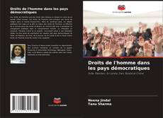 Capa do livro de Droits de l'homme dans les pays démocratiques 