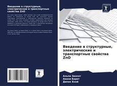 Bookcover of Введение в структурные, электрические и транспортные свойства ZnO