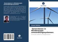 Couverture de Generatoren in Windenergie-umwandlungssystemen: