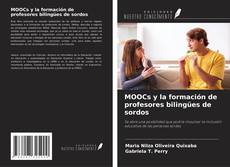 Capa do livro de MOOCs y la formación de profesores bilingües de sordos 