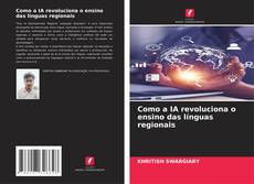 Capa do livro de Como a IA revoluciona o ensino das línguas regionais 