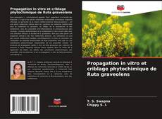 Propagation in vitro et criblage phytochimique de Ruta graveolens的封面