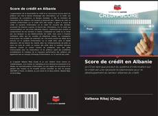 Buchcover von Score de crédit en Albanie