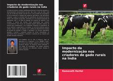 Capa do livro de Impacto da modernização nos criadores de gado rurais na Índia 