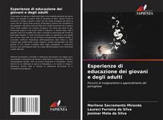 Bookcover of Esperienze di educazione dei giovani e degli adulti