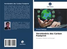 Verständnis des Carbon Footprint kitap kapağı
