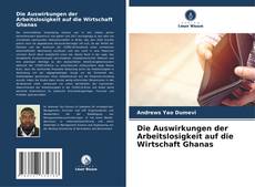 Die Auswirkungen der Arbeitslosigkeit auf die Wirtschaft Ghanas kitap kapağı