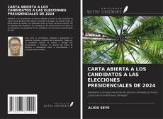 Capa do livro de CARTA ABIERTA A LOS CANDIDATOS A LAS ELECCIONES PRESIDENCIALES DE 2024 