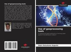Couverture de Use of geoprocessing tools