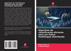 Capa do livro de Algoritmo de classificação eficiente para um índice multilingue distribuído 