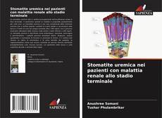 Portada del libro de Stomatite uremica nei pazienti con malattia renale allo stadio terminale