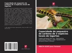 Copertina di Capacidade de sequestro de carbono de 3 espécies locais de lagartas