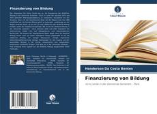 Capa do livro de Finanzierung von Bildung 