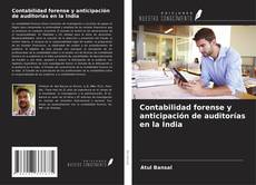 Buchcover von Contabilidad forense y anticipación de auditorías en la India