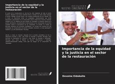 Buchcover von Importancia de la equidad y la justicia en el sector de la restauración