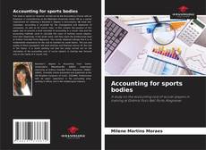Capa do livro de Accounting for sports bodies 