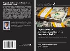 Buchcover von Impacto de la desmonetización en la economía india