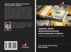 Impatto della demonetizzazione sull'economia indiana kitap kapağı