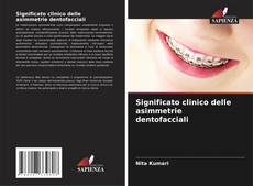 Buchcover von Significato clinico delle asimmetrie dentofacciali