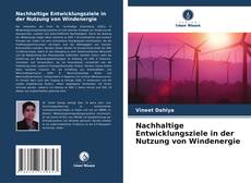 Portada del libro de Nachhaltige Entwicklungsziele in der Nutzung von Windenergie