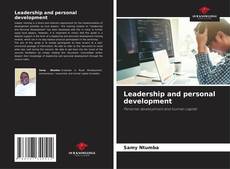 Capa do livro de Leadership and personal development 