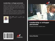Bookcover of Leadership e sviluppo personale