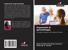 Argomenti di gerontologia kitap kapağı