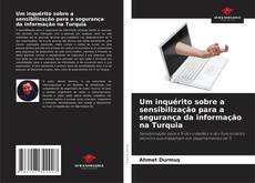 Capa do livro de Um inquérito sobre a sensibilização para a segurança da informação na Turquia 