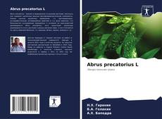Bookcover of Abrus precatorius L