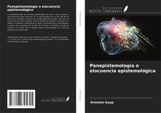 Обложка Panepistemología o elocuencia epistemológica