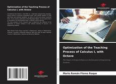 Capa do livro de Optimization of the Teaching Process of Calculus I, with Octave 