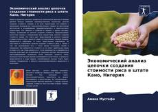 Bookcover of Экономический анализ цепочки создания стоимости риса в штате Кано, Нигерия