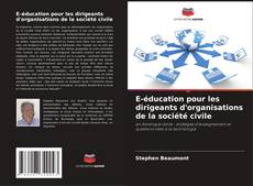 E-éducation pour les dirigeants d'organisations de la société civile kitap kapağı