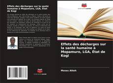 Capa do livro de Effets des décharges sur la santé humaine à Mopamuro, LGA, État de Kogi 