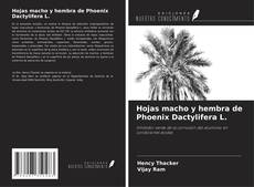 Capa do livro de Hojas macho y hembra de Phoenix Dactylifera L. 