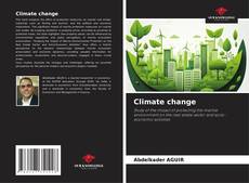 Capa do livro de Climate change 