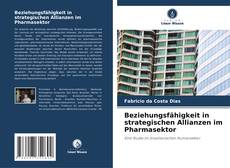 Copertina di Beziehungsfähigkeit in strategischen Allianzen im Pharmasektor